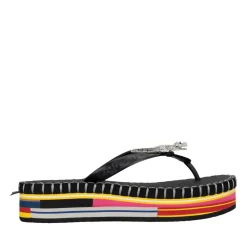 UZURII flip flop Crocodile Colorful Black schwarz Flip Flops