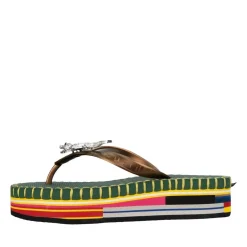 UZURII flip flop Crocodile Colorful Army dunkel-grün Flip Flops