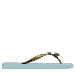 UZURII flip flop Flore Square ocean Flip Flops