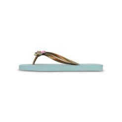 UZURII flip flop Flore Square ocean Flip Flops
