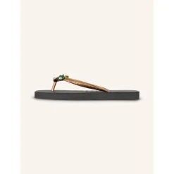 UZURII flip flop Flore Square Grande schwarz Flip Flops