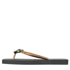 UZURII flip flop Flore Square Grande schwarz Flip Flops