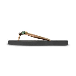 UZURII flip flop Flore Square Grande schwarz Flip Flops