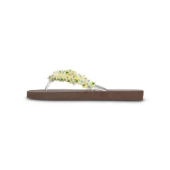 UZURII flip flop Tulum Bloom Yellow mocca Flip Flops