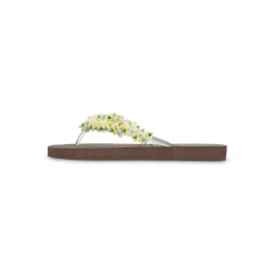 UZURII flip flop Tulum Bloom Yellow mocca Flip Flops