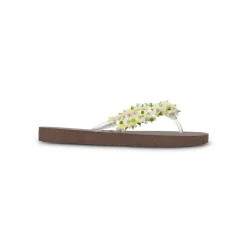 UZURII flip flop Tulum Bloom Yellow mocca Flip Flops