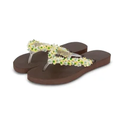 UZURII flip flop Tulum Bloom Yellow mocca Flip Flops