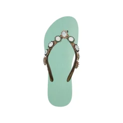UZURII Pantoffeln Pantoffel Boo Boo mintgrün Flip Flops