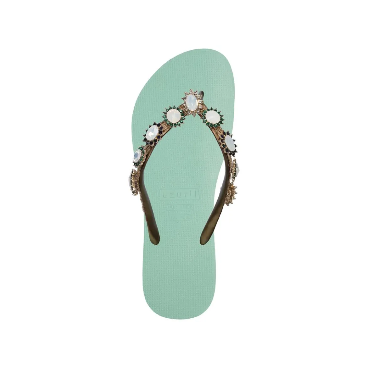UZURII Pantoffeln Pantoffel Boo Boo mintgrün Flip Flops