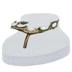 UZURII Pantoffeln Pantoffel Boo Boo weiss Flip Flops