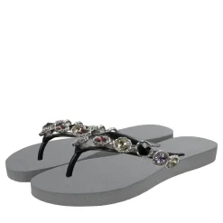 UZURII Zehentrenner alegria silber Flip Flops