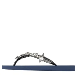 UZURII Zehentrenner Chrystal Dolphin marineblau Flip Flops