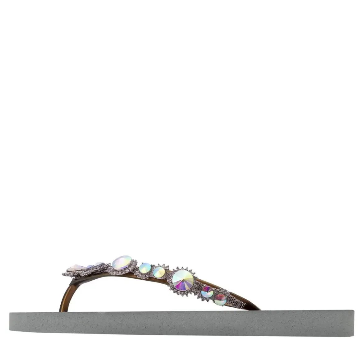 UZURII Zehentrenner Chrystal Marilyn silber Flip Flops
