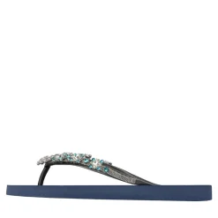 UZURII Zehentrenner Dolce Chrystal marineblau Flip Flops
