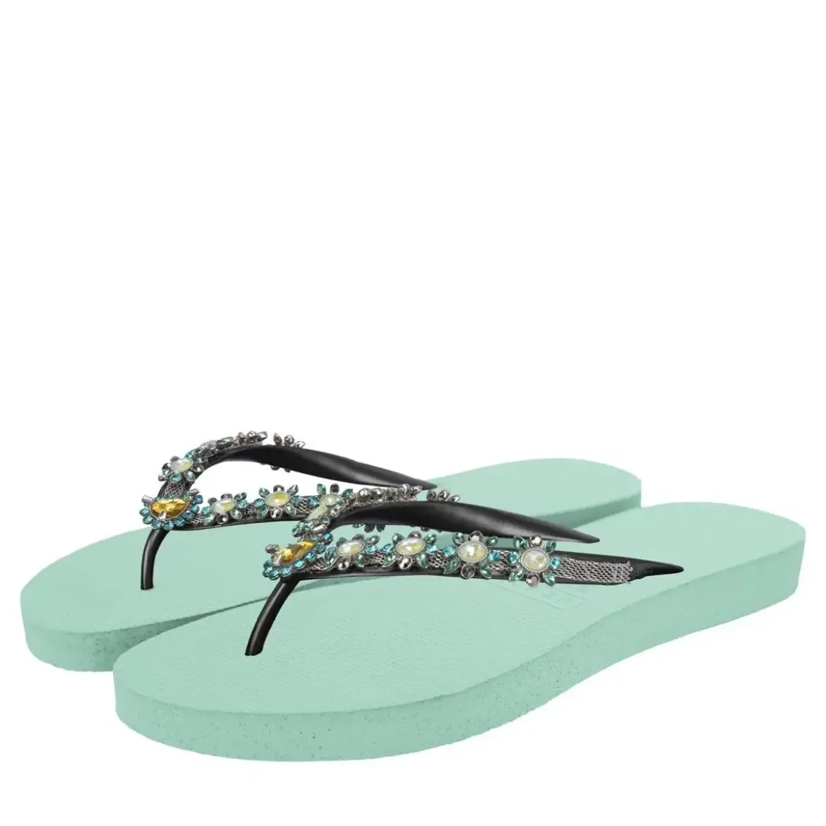UZURII Zehentrenner Dolce Turqoise mintgrün Flip Flops