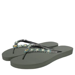 UZURII Zehentrenner Dolce Turqoise dunkel-grün Flip Flops