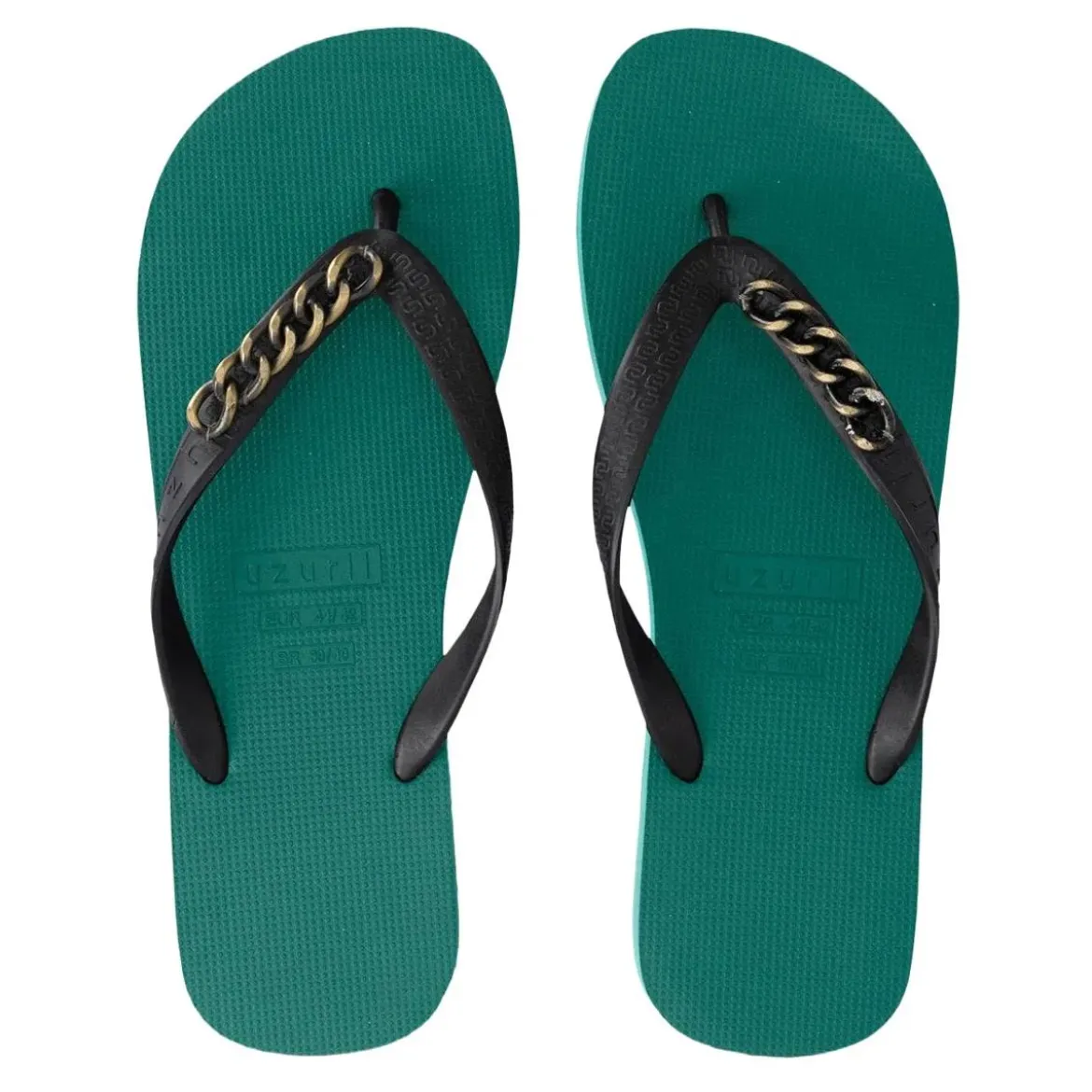 UZURII Zehentrenner Gold Small natur Flip Flops