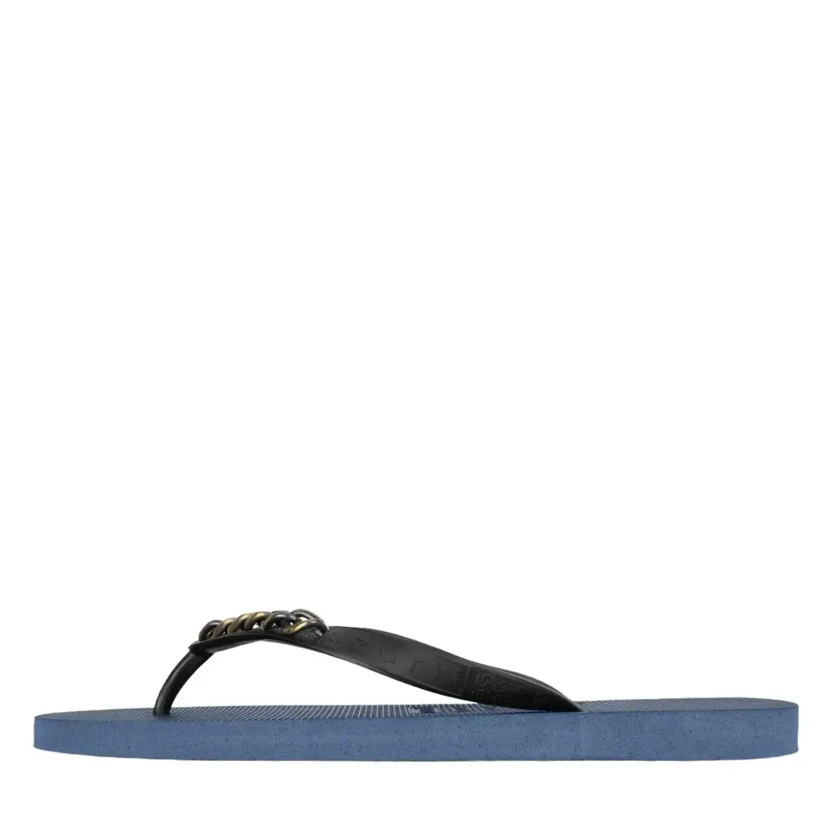 UZURII Zehentrenner Gold Small marineblau Flip Flops