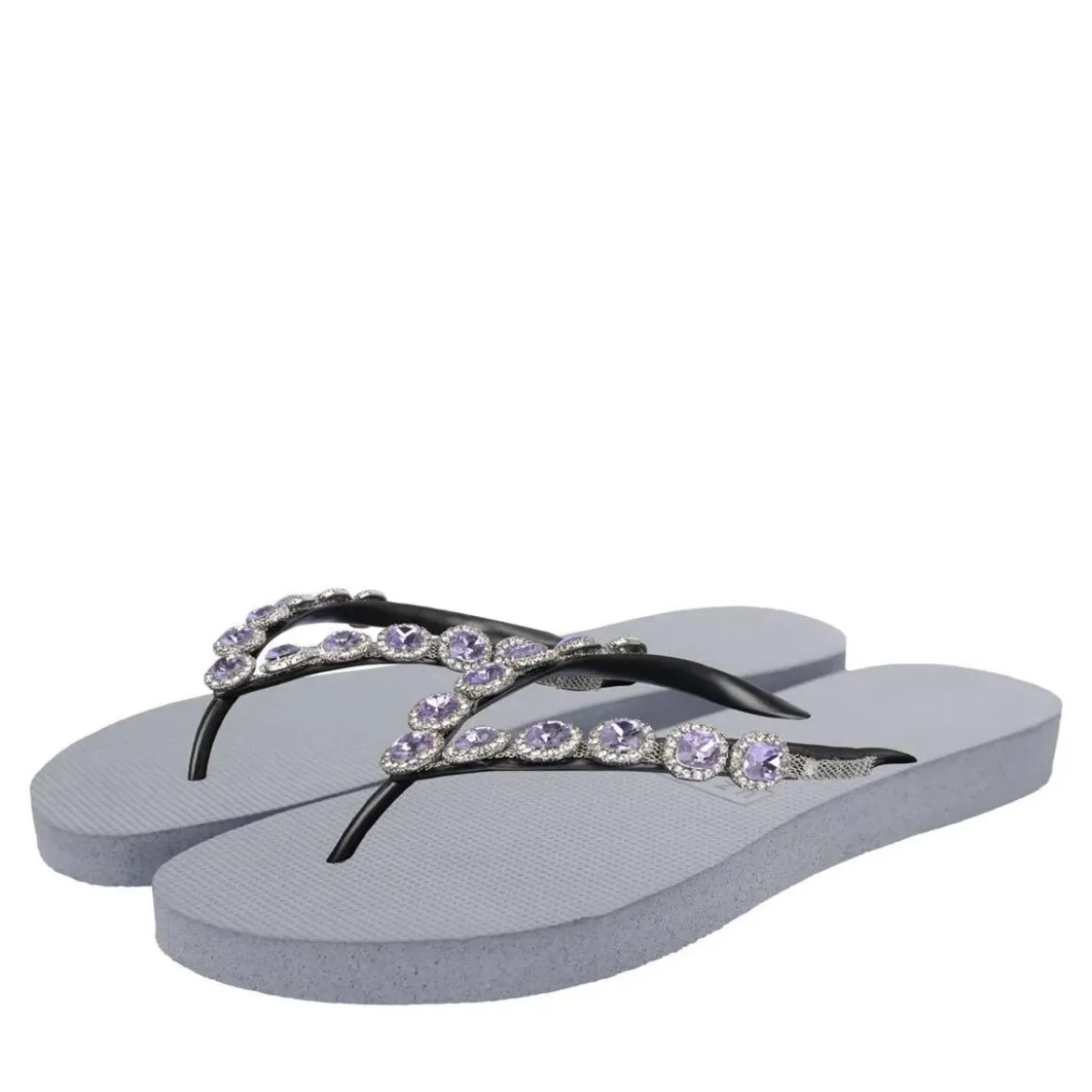 UZURII Zehentrenner Light silber Flip Flops
