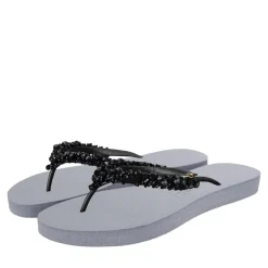UZURII Zehentrenner Lizzy silber Flip Flops