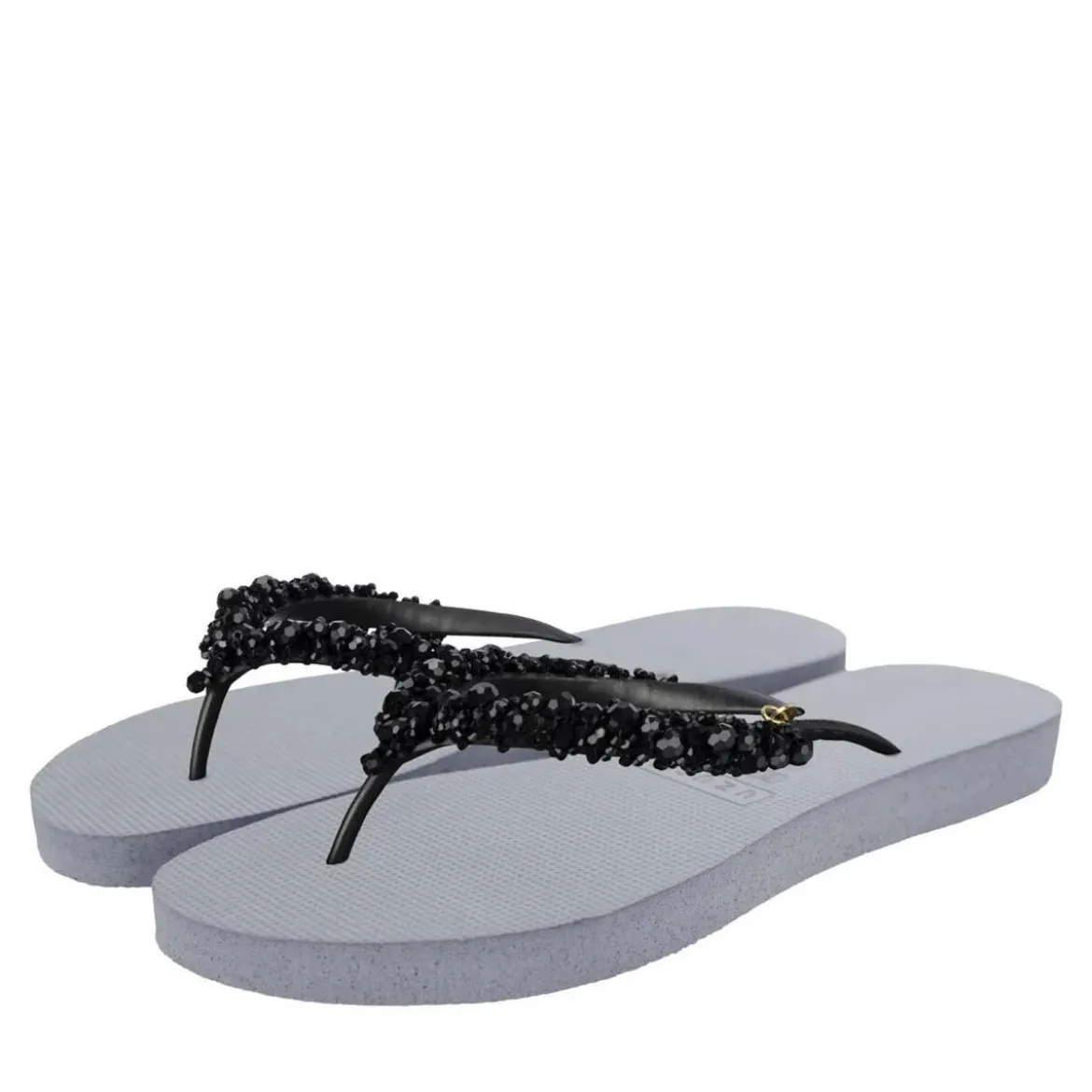 UZURII Zehentrenner Lizzy silber Flip Flops