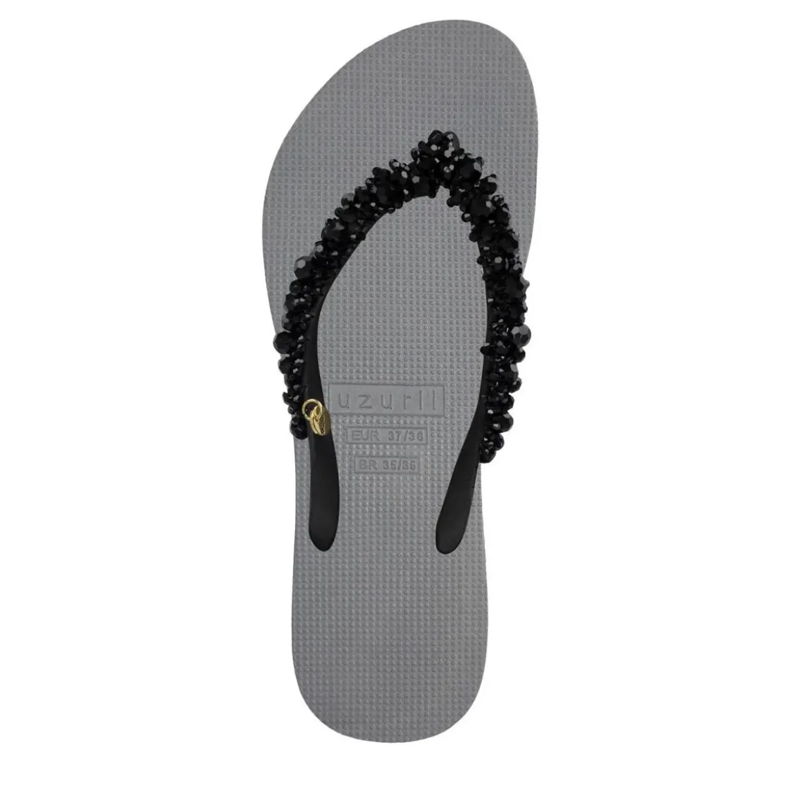 UZURII Zehentrenner Lizzy silber Flip Flops