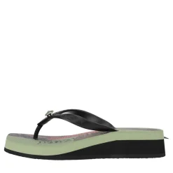 UZURII Zehentrenner Pearl Monroe grün Flip Flops