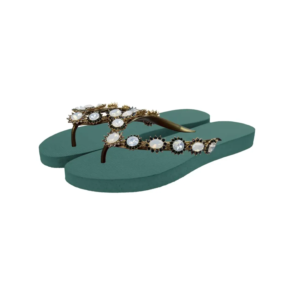 UZURII Zehentrenner Pearl Monroe natur Flip Flops