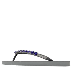 UZURII Zehentrenner Sarah silber Flip Flops