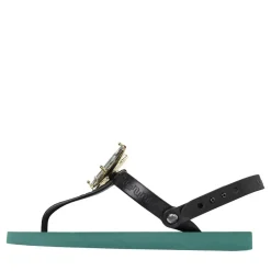 UZURII Zehentrenner Selena Butterfly Chrystal natur Flip Flops