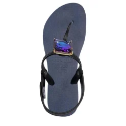 UZURII Zehentrenner Selena Diamond Blue marineblau Flip Flops