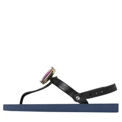 UZURII Zehentrenner Selena Diamond Blue marineblau Flip Flops