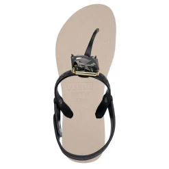 UZURII Zehentrenner Selena Diamond Silver sand Flip Flops