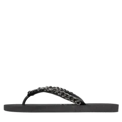 UZURII Zehentrenner Silver Large schwarz Flip Flops