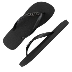 UZURII Zehentrenner Silver Small schwarz Flip Flops