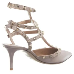 Valentino Garavani Ankle Strap Poudre Pumps
