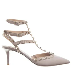 Valentino Garavani Ankle Strap Poudre Pumps