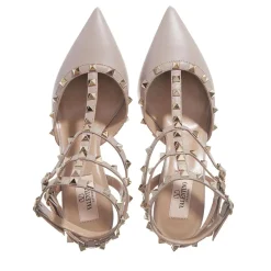 Valentino Garavani Ankle Strap Poudre Pumps