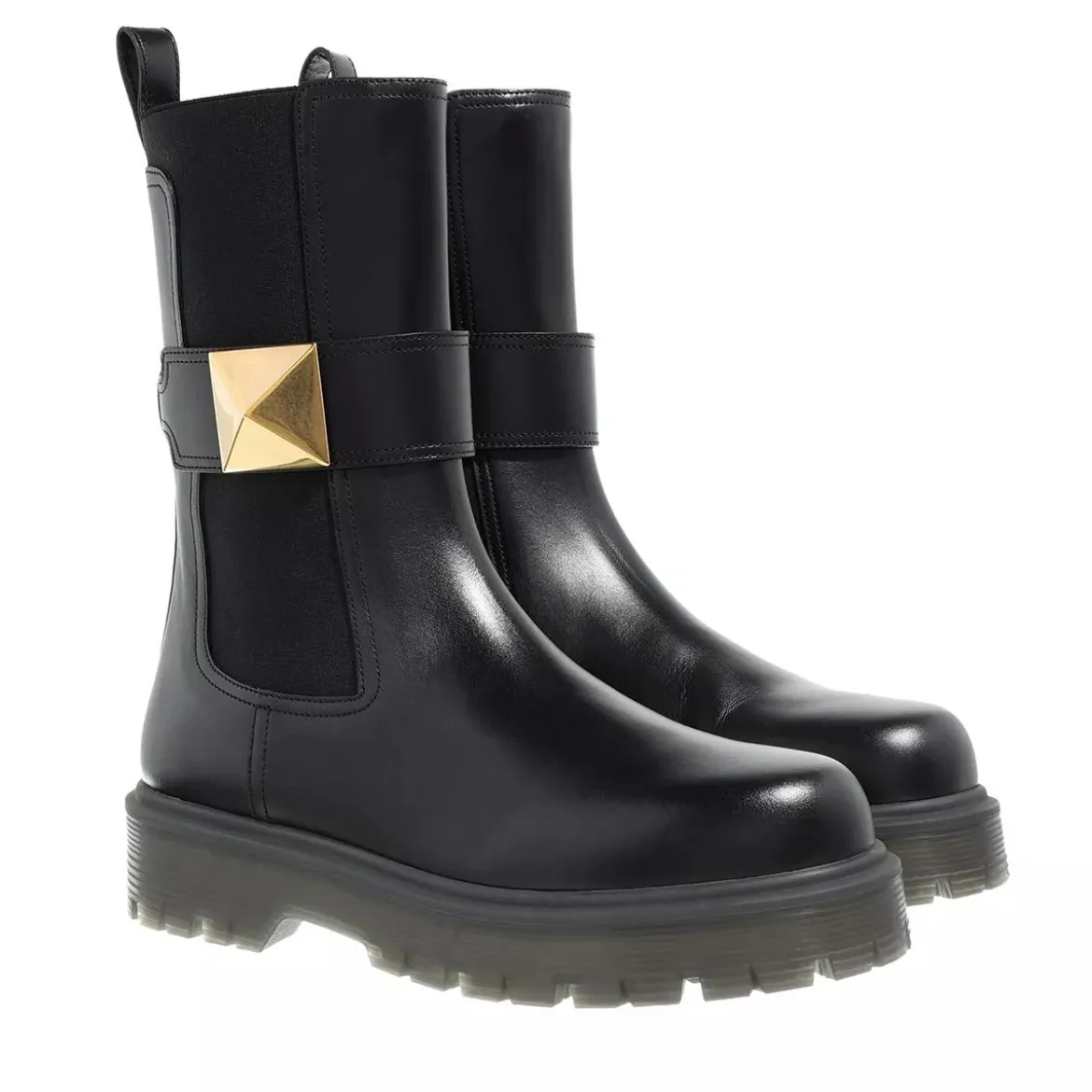 Valentino Garavani Boots Black Chelsea Boots