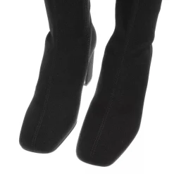 Valentino Garavani Boots Leather Black Overknee-Boots