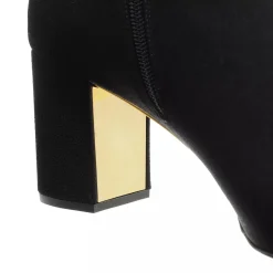 Valentino Garavani Boots Leather Black Overknee-Boots