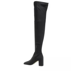 Valentino Garavani Boots Leather Black Overknee-Boots