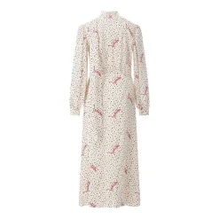 Valentino Garavani Maxikleid aus Seide weiß Maxikleid