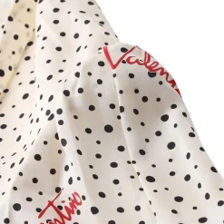 Valentino Garavani Maxikleid aus Seide weiß Maxikleid