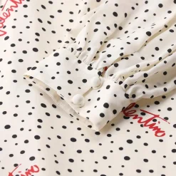 Valentino Garavani Maxikleid aus Seide weiß Maxikleid