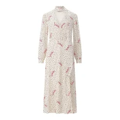 Valentino Garavani Maxikleid aus Seide weiß Maxikleid