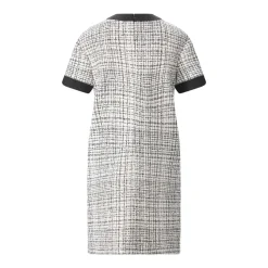 Valentino Garavani Midikleid aus Schurwolle-Seiden-Mix weiß Minikleid