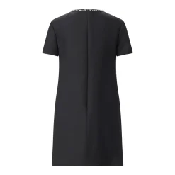 Valentino Garavani Minikleid aus Schurwolle & Seide schwarz Minikleid