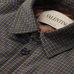 Valentino Garavani Overshirt aus Schurwolle braun Hemd