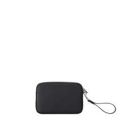 Valentino Garavani Pochette aus Leder schwarz Geldbörse